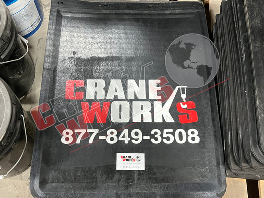 Picture of RUB 245113027CS NEW 24" x 30" CRANEWORKS MUDFLAP