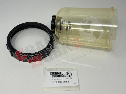 Picture of 2603439C2, New Cover Fuel Filter.