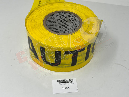 Picture of new caution tape.