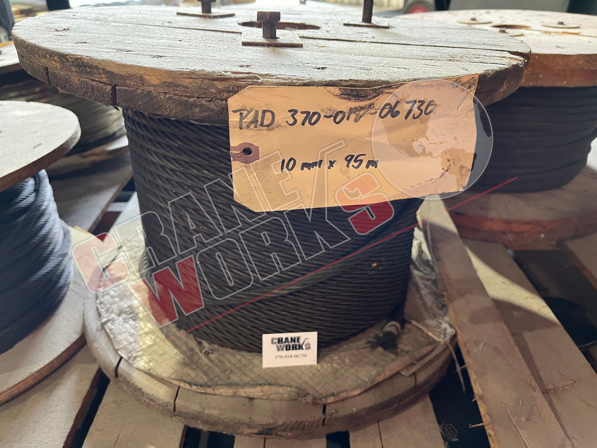 370-018-06730 | New Wire Rope (10Mm X 95M) – CraneWorks