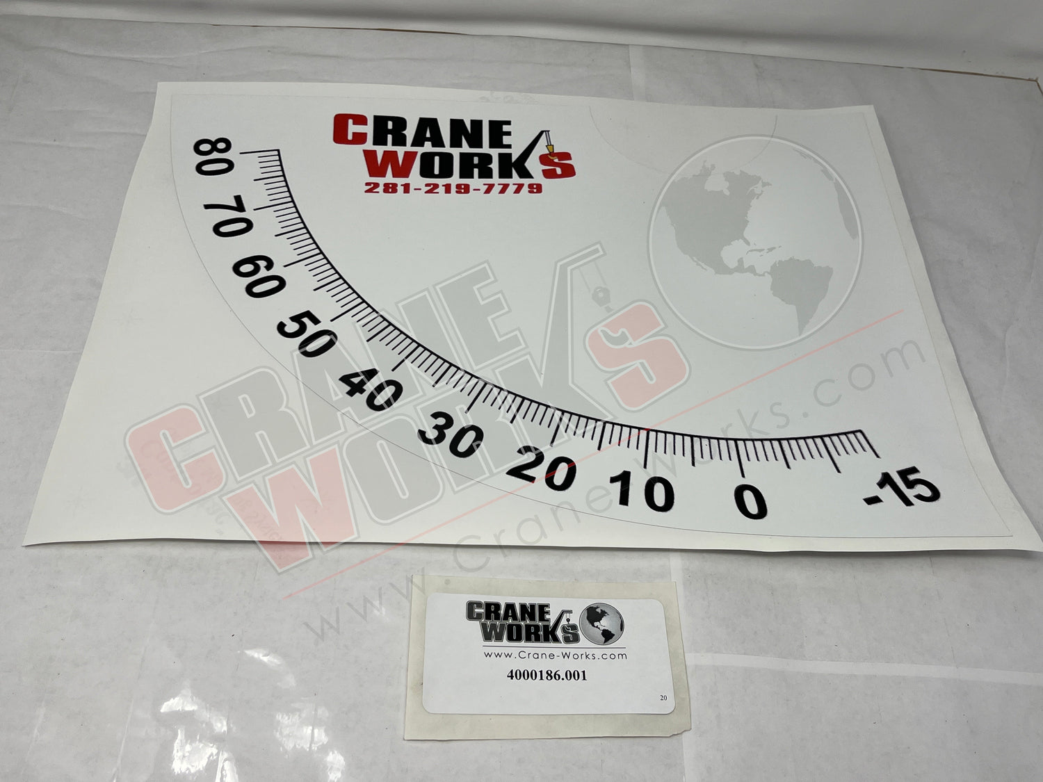 Picture of 4000186.001, DECAL; RH BOOM ANGLE INDICATOR