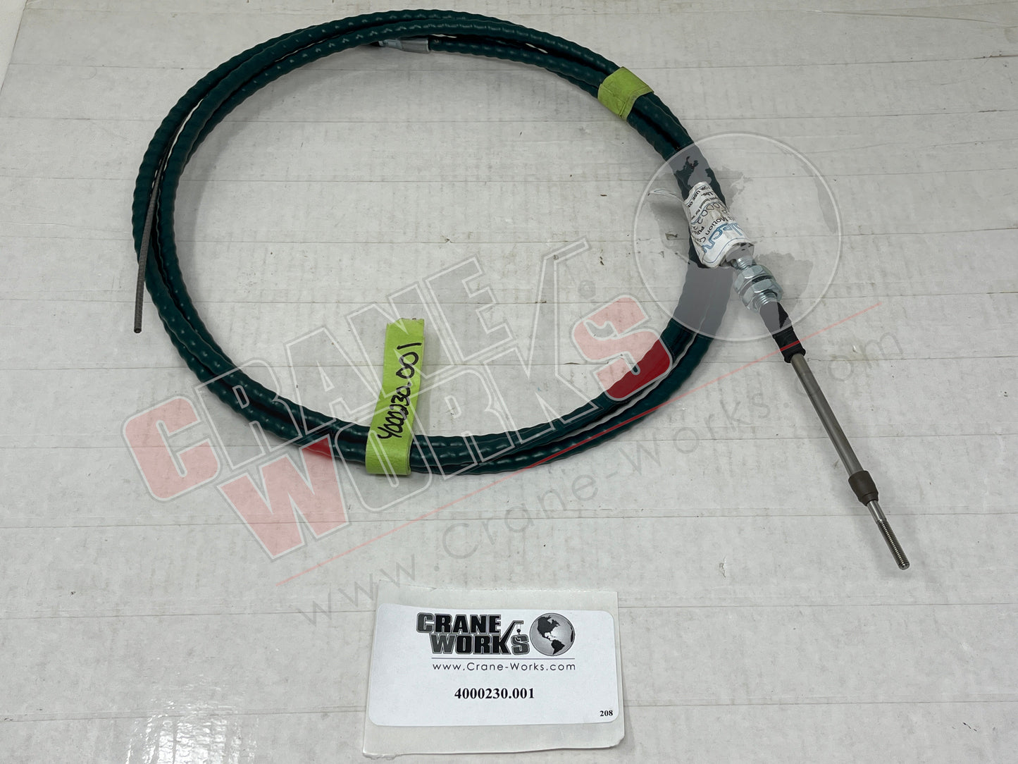 Picture of 4000230.001, New Throttle Cable, 120" Long.