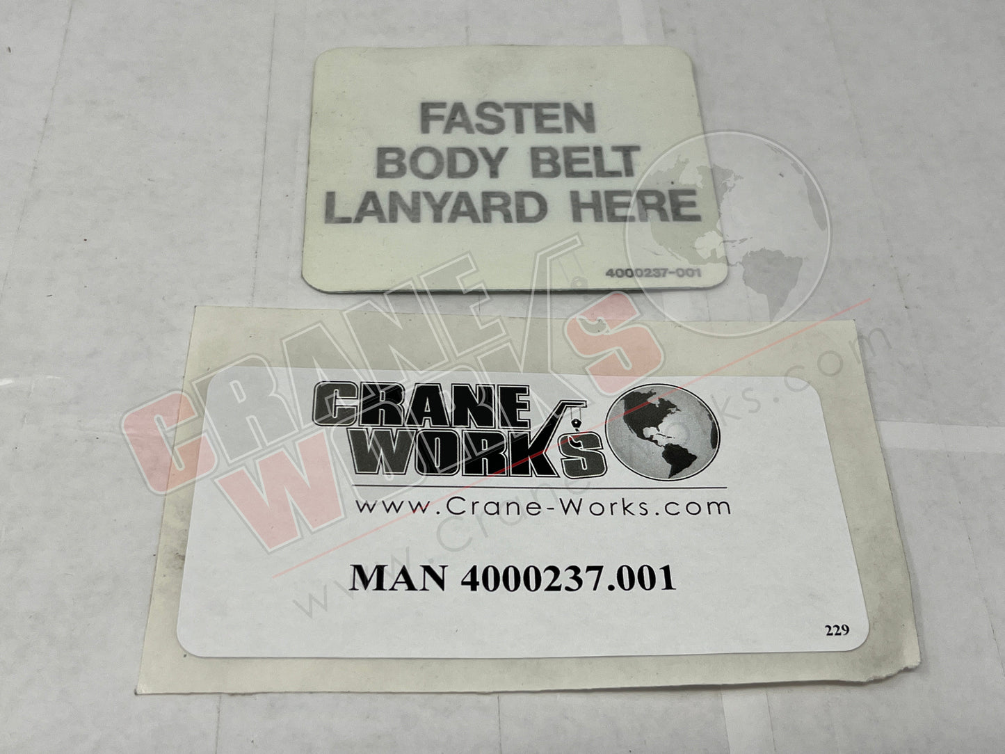 Picture of 4000237.001, DECAL FASTEN BODY BELT