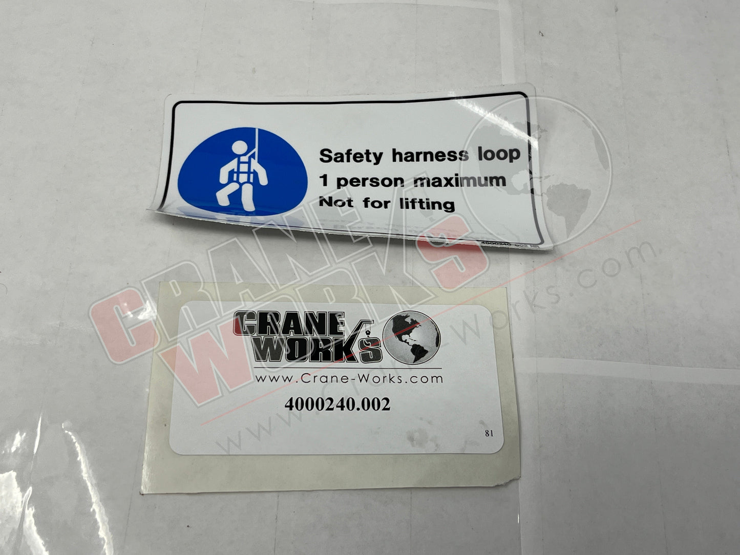 Picture of 4000240.002, DECAL SAFETY HARNESS LOOP