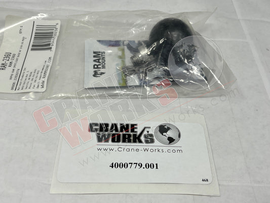 Picture of 4000779.001, RAM MOUNT; 1.5" BALL *NOTE*