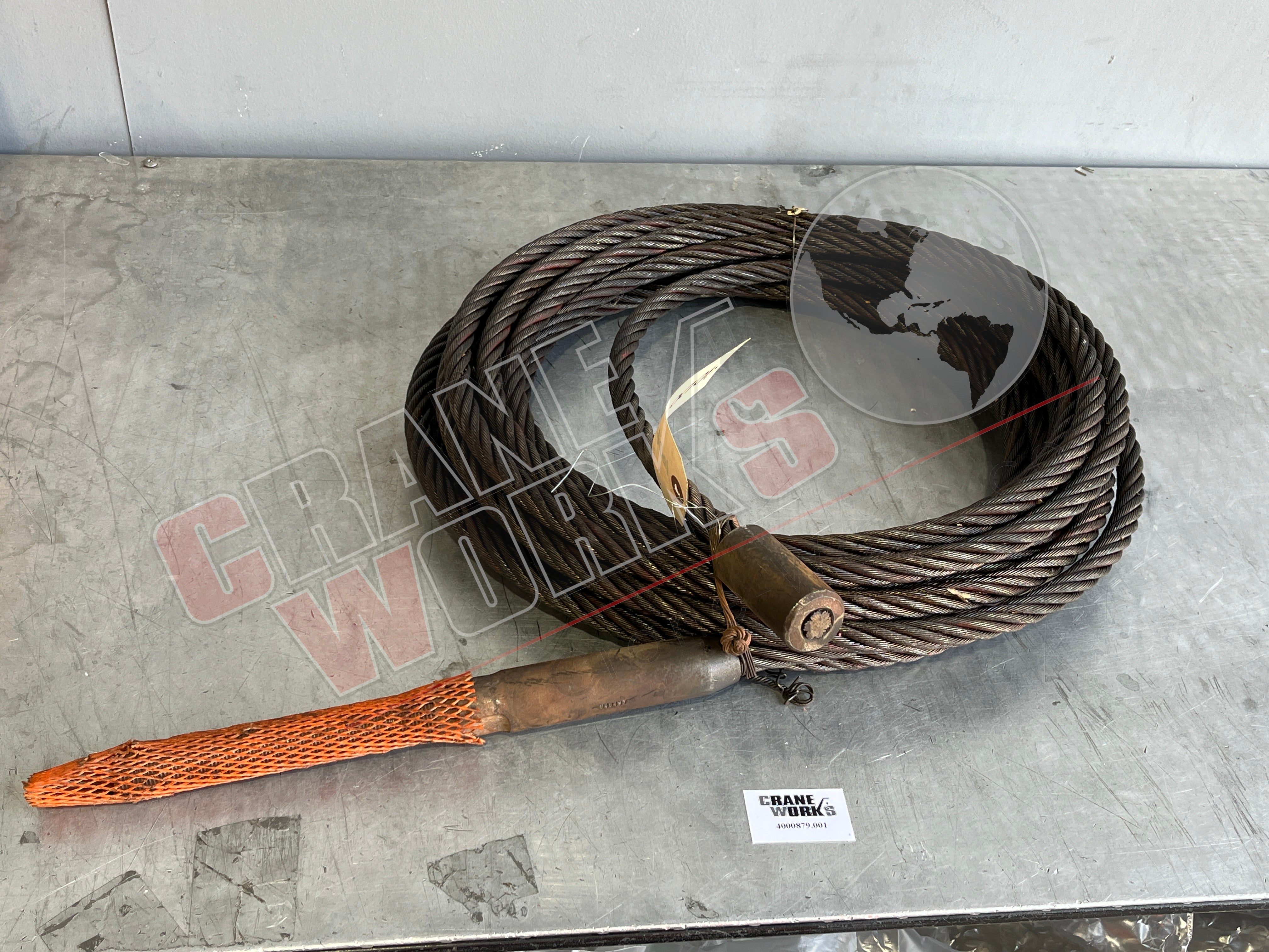 Derrick Rear Rope 4000879.001 | New Retr Rope Assy 0.63 – CraneWorks