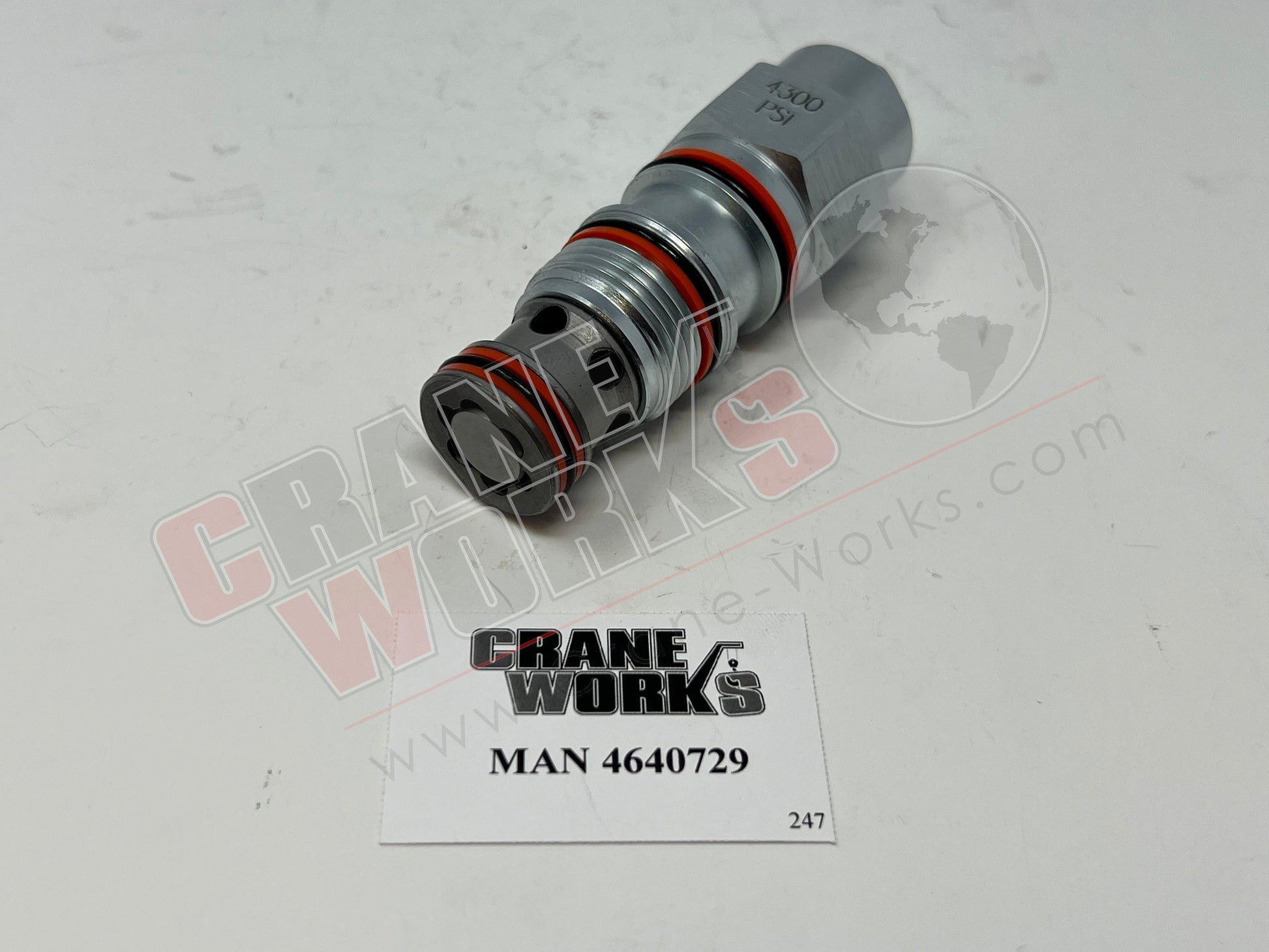 Picture of 4640729, VALVE, COUNTERBALANCE.