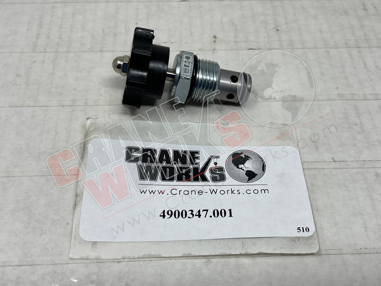 Picture of 4900347.001, New Needle Valve; F/ Basket Arm Cyl.