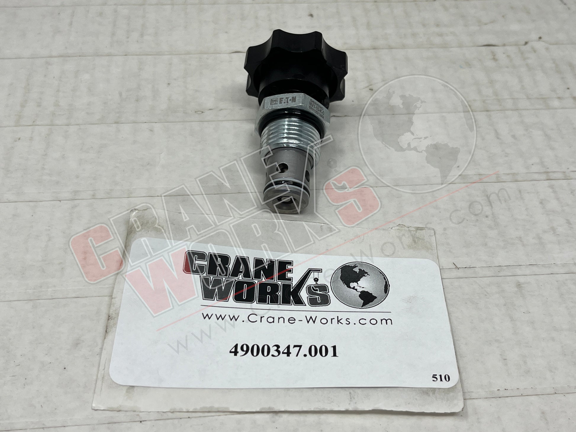 Picture of 4900347.001, New Needle Valve; F/ Basket Arm Cyl.