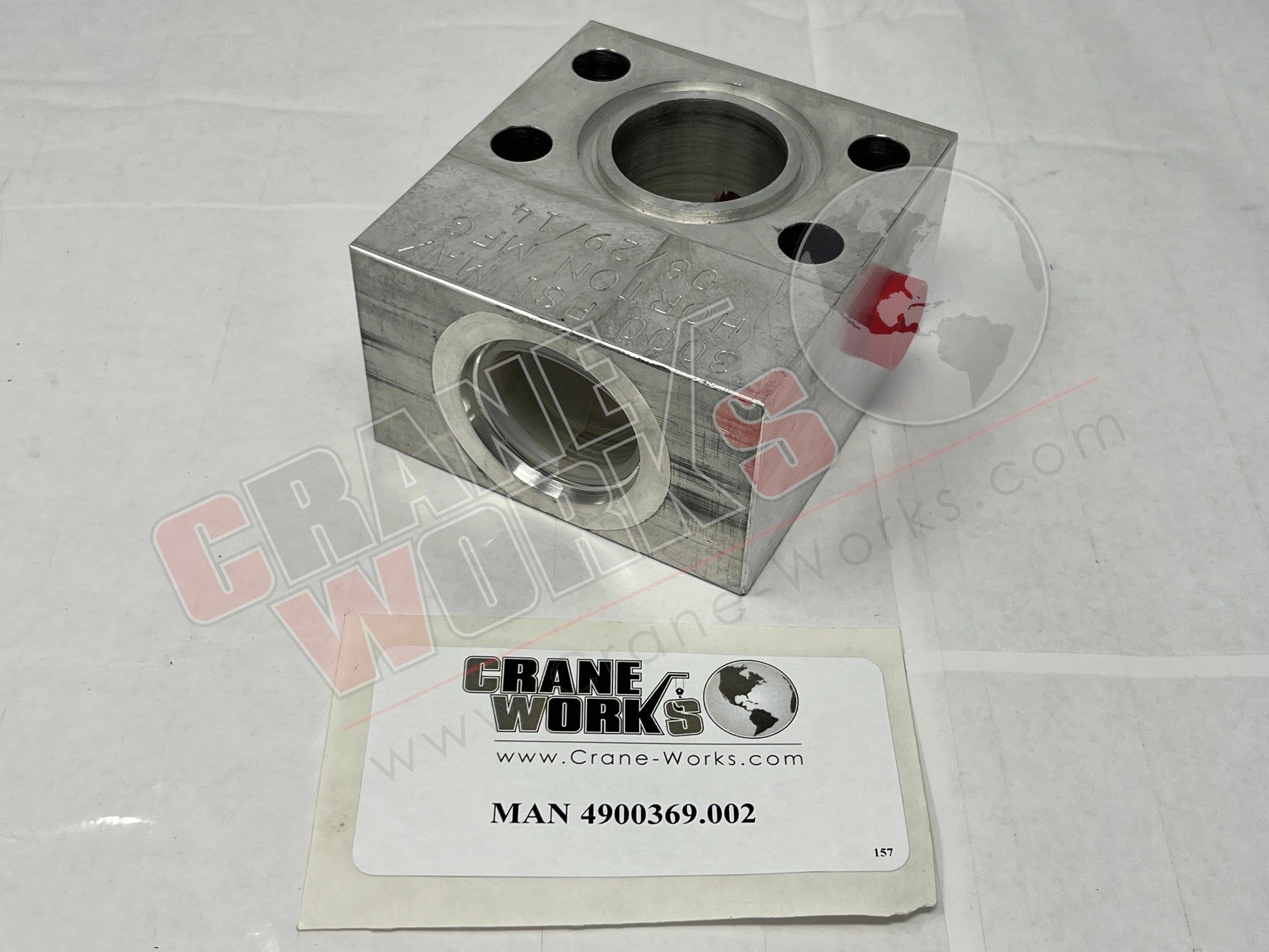 Picture of 4900369.002, FILTER MANIFOLD 61 X 20 SAE