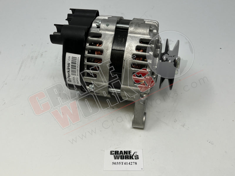Picture of new alternator, second angle.