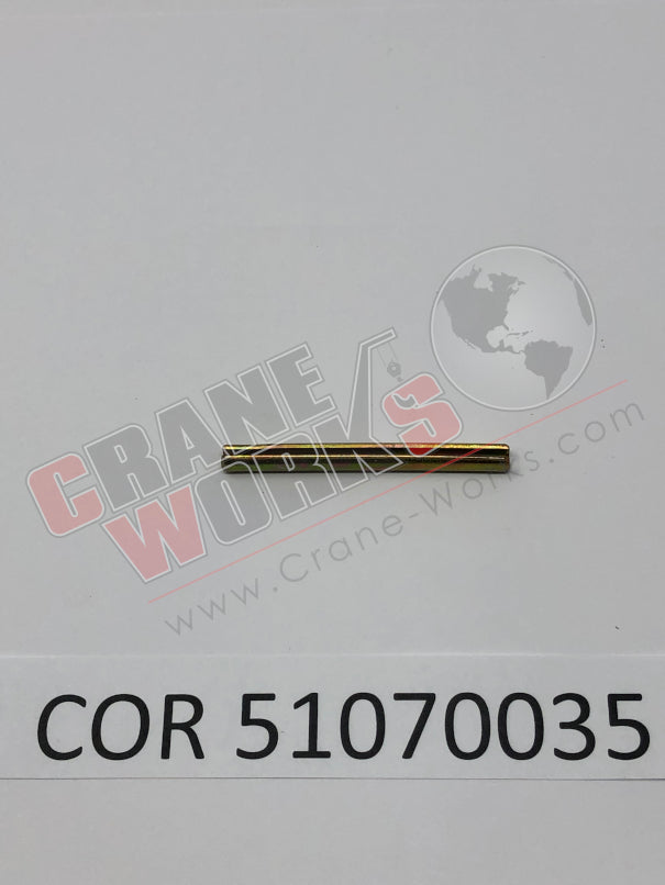 Picture of COR 51070035 NEW COTTER PIN