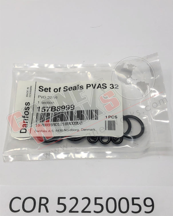 Picture of COR 52250059 NEW SEAL KIT - DANFOSS SECTIONS