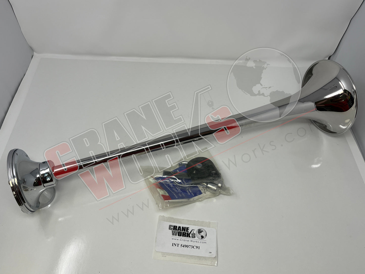 Picture of 549073C91, New Air Horn Assy, Chrome.