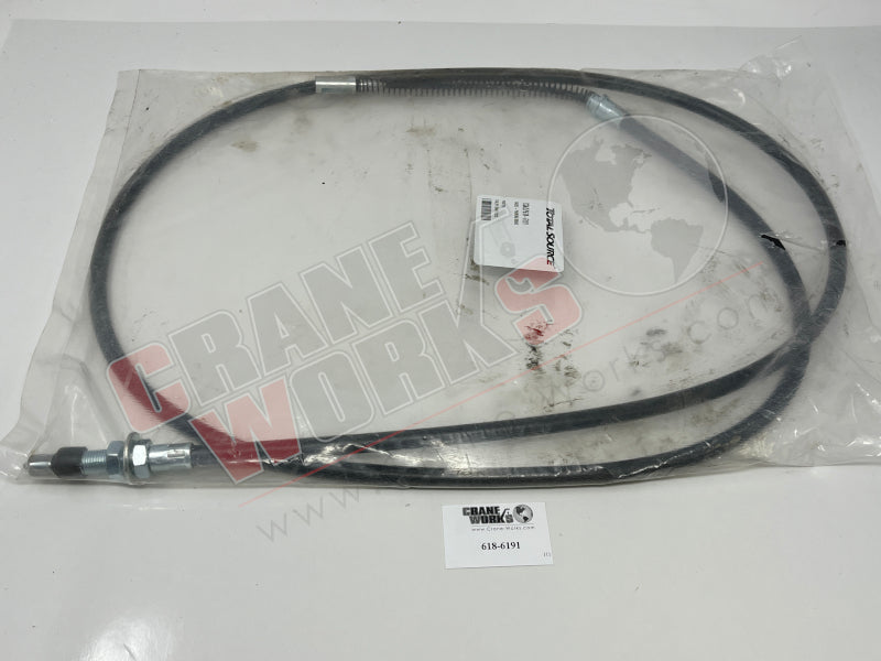 Picture of new park brake cable r/h.