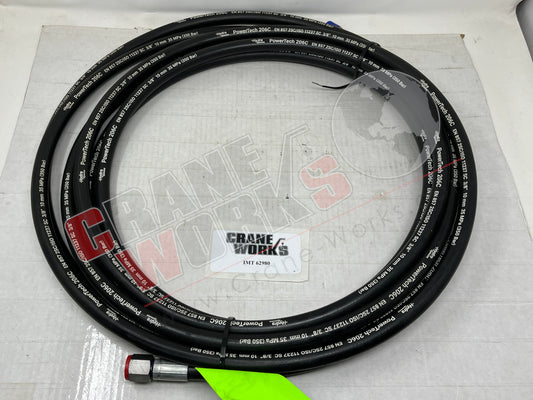 Picture of 62980, HOSE  3/8 X 8850 S/L (12/12) JIC