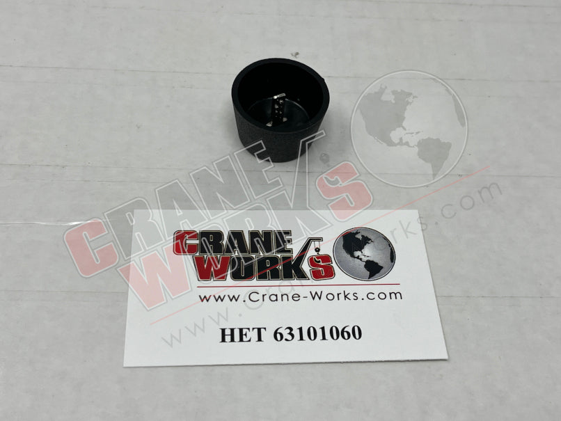 Picture of HET 63101060 NEW Key with Cap for Key Switch Black / PA6         