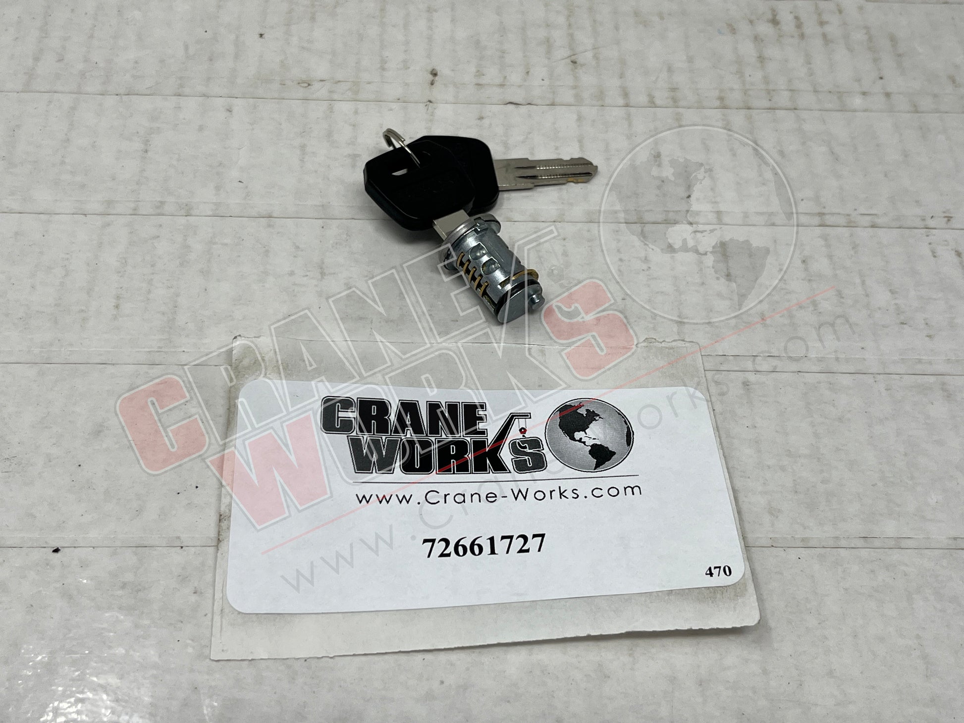 Picture of 72661727, New Cylinder/Key; J223 For 72661599.