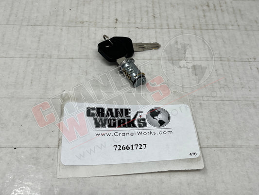 Picture of 72661727, New Cylinder/Key; J223 For 72661599.