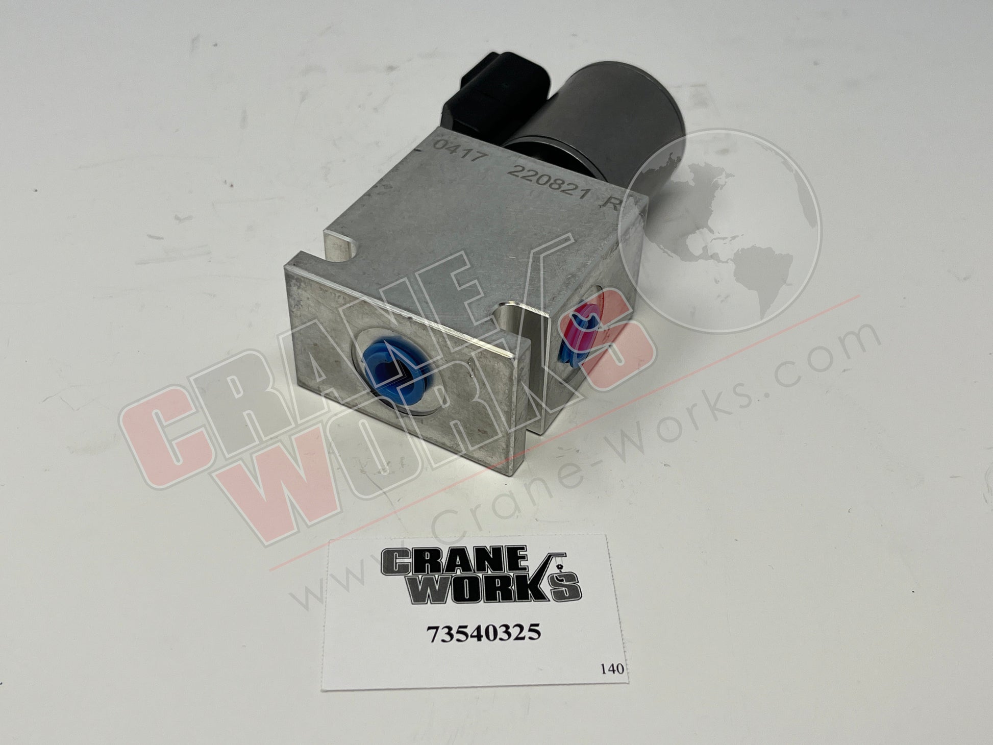 Picture of 73540325, VALVE-PROP FLOW CNTRL 12V ELEC CRANE.