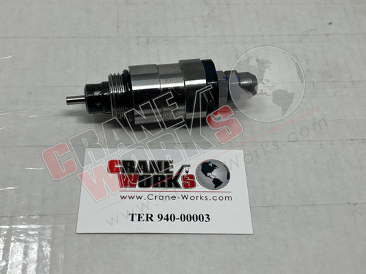Picture of TER 940-00003 NEW RELIEF VALVE-CARTRIDGE