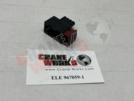 Picture of ELE 967059-1 NEW CONNECTOR, 4 CAV-RCP