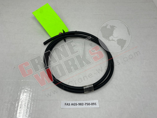 Picture of AGS-982-750-091 NEW HOSE, PRE-FILLED(SOLD BY METER)