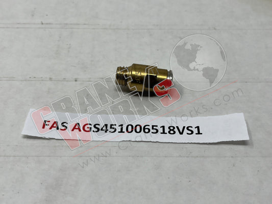 Picture of AGS451-006-518-VS1 NEW GREASE FITTING STR