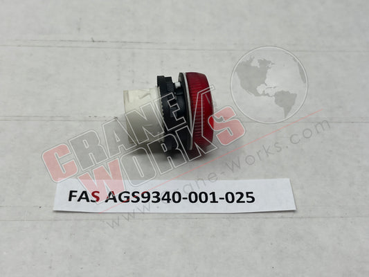 Picture of FAS AGS9340-001-025 NEW LENS, RED BUTTON