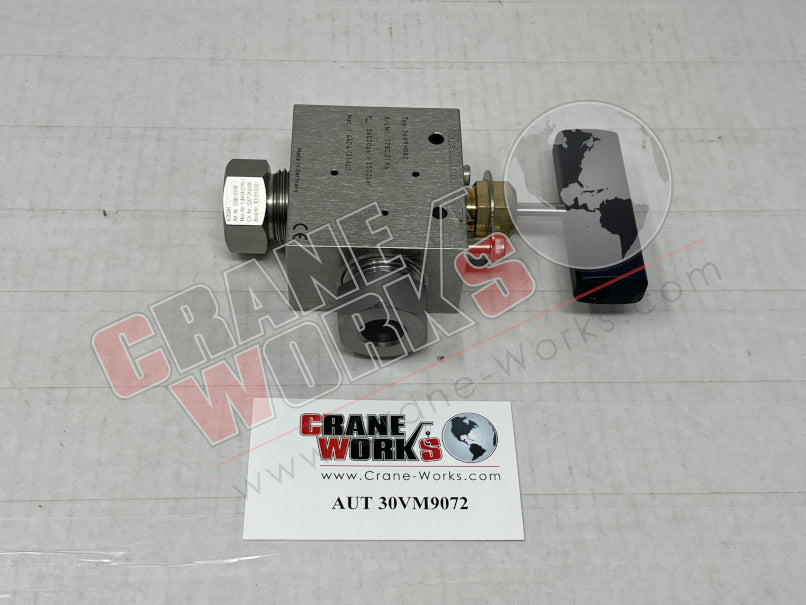 Picture of 30VM9072 NEW VALVE ASSY W/ G/N AND COLLAR