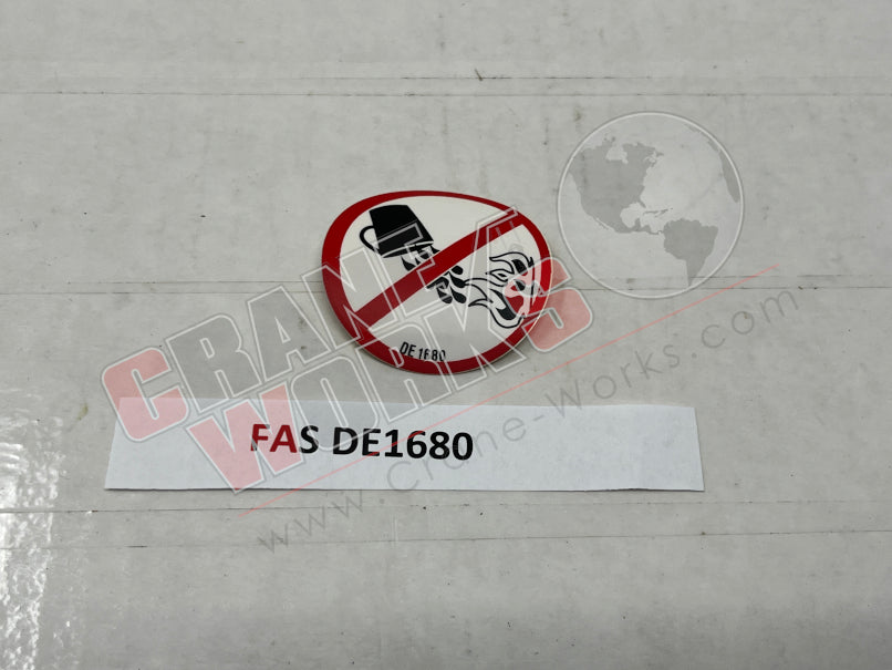 Picture of FAS DE1680 NEW DECAL