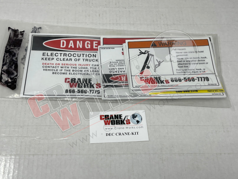 Picture of DEC CRANE-KIT NEW CW CRANE DECAL KIT