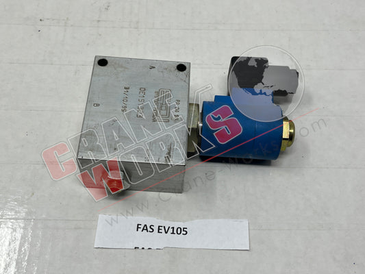 Picture of FAS EV105 NEW SOLENOID VALVE 12v