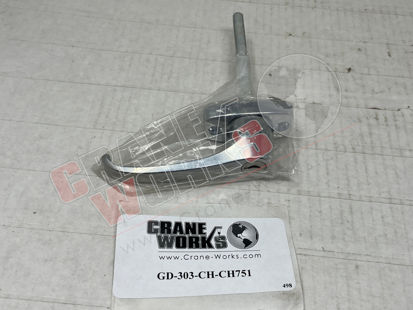 Picture of GD-303-CH-CH751, New Door Handle; L-Shape Keyed Ch751.