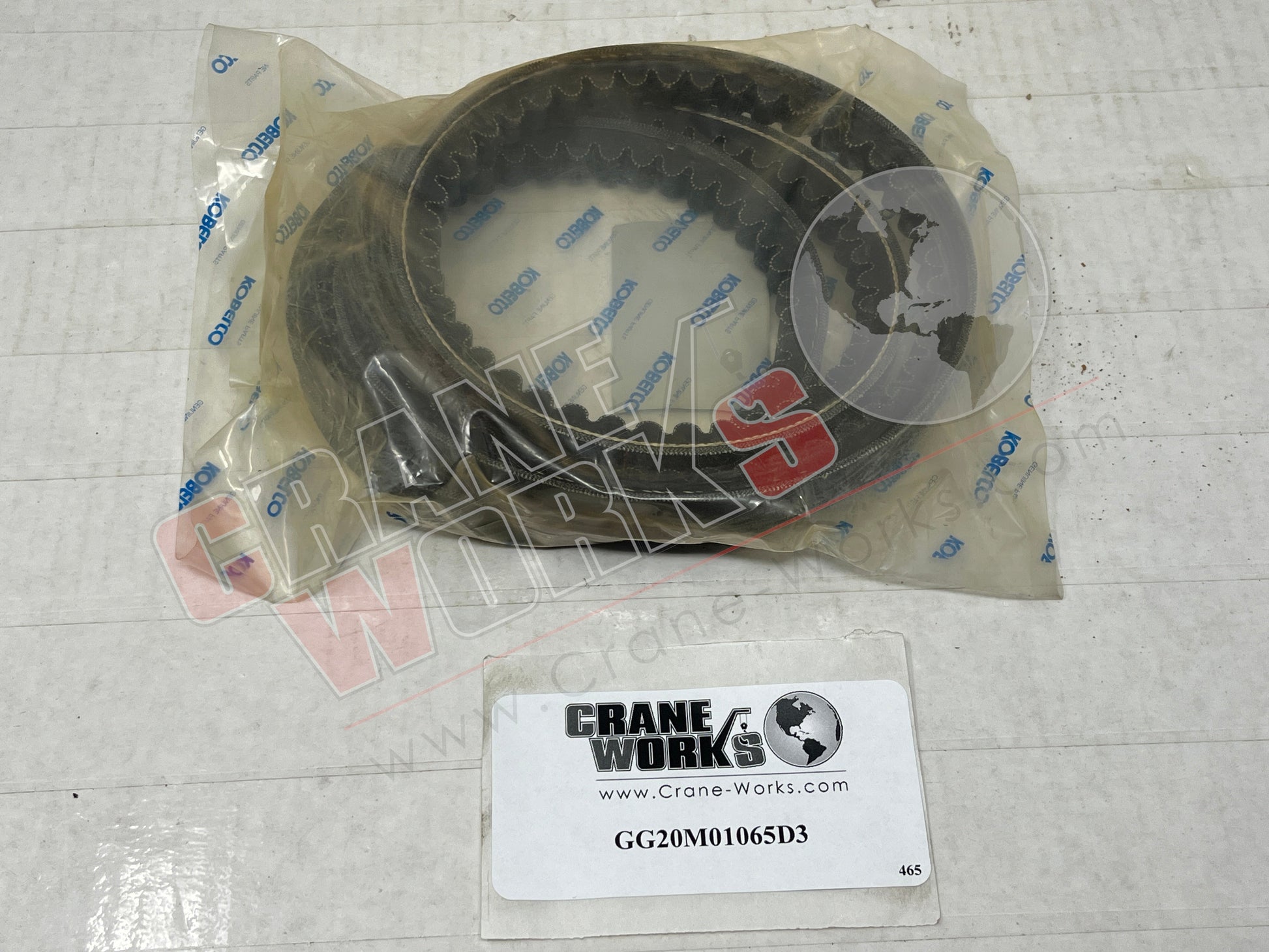 Picture of GG20M01065D3, New V-Belt, Air Conditioner.