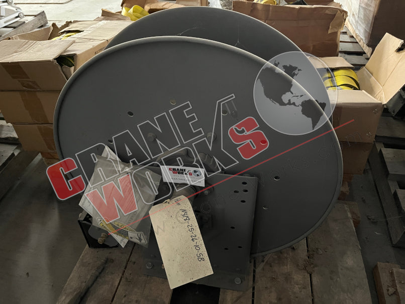 Picture of HAN N818-25-26-10.5B NEW HOSE REEL - 3K PSI SINGLE LINE