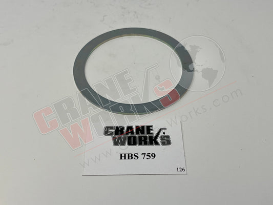 Picture of HBS 759, WASHER