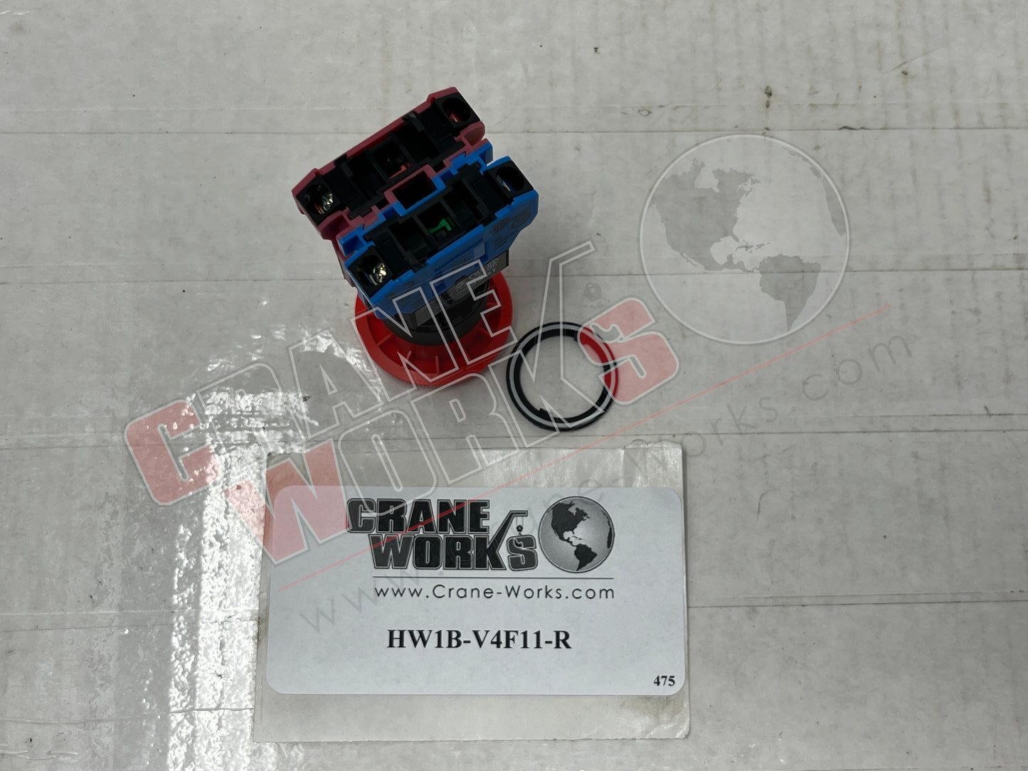 Picture of HW1B-V4F11-R, New E-Stop Switch Assy.