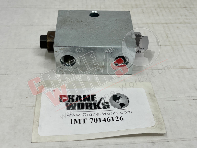 Picture of IMT 70146126 NEW VALVE BLOCK (71415729)