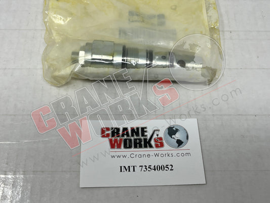 Picture of IMT 73540052 NEW COUNTER BALANCE VALVE
