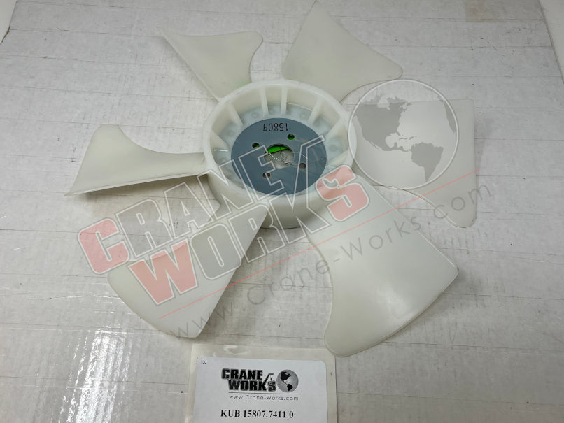 Picture of KUB 15807.7411.0 NEW FAN BLADE