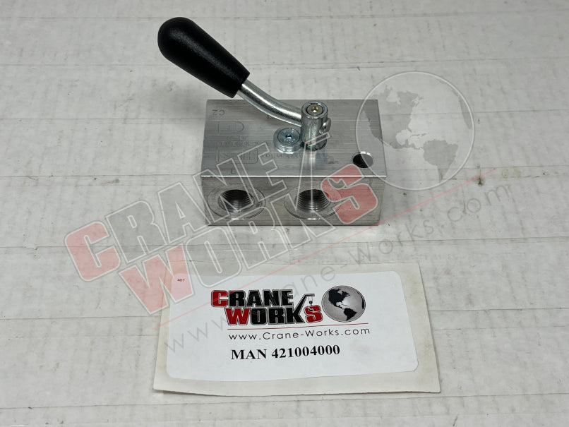 Picture of MAN 421004000 NEW SELECTOR VALVE