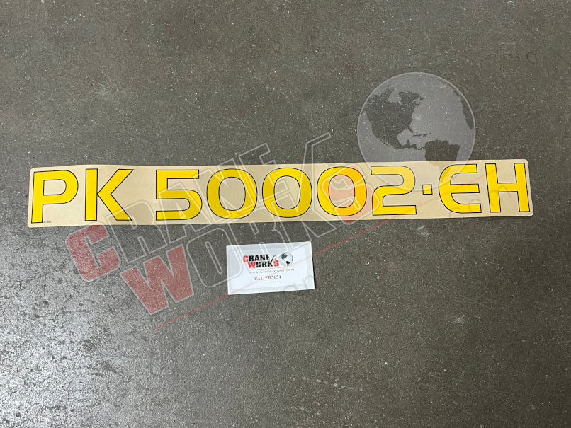 Picture of EB3654 NEW DECAL, PK 50002-EH