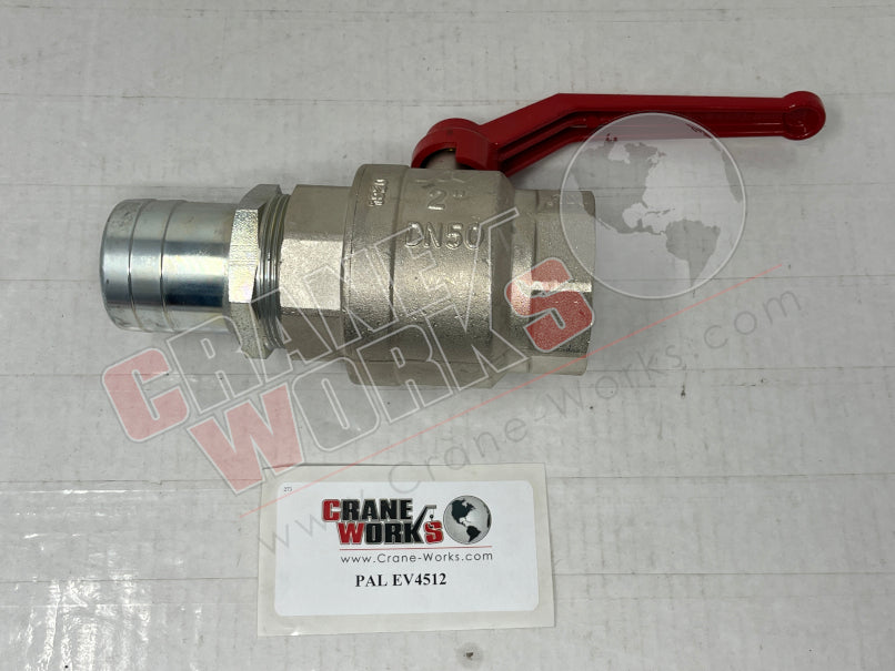 Picture of PAL EV4512 NEW 2" SHUT OFF BALL VALVE