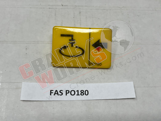 Picture of FAS PO180 NEW KNOB/DECAL