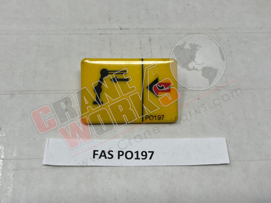 Picture of FAS PO197 NEW KNOB/DECAL