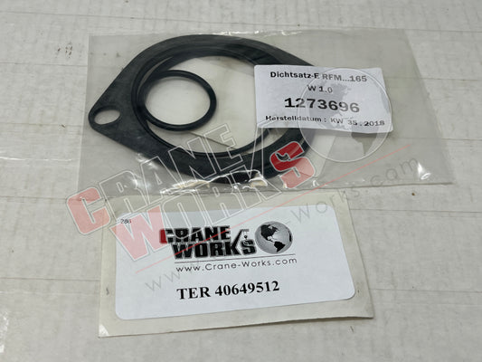 Picture of TER 40649512 NEW SEAL KIT; HYD TANK OIL RETURN