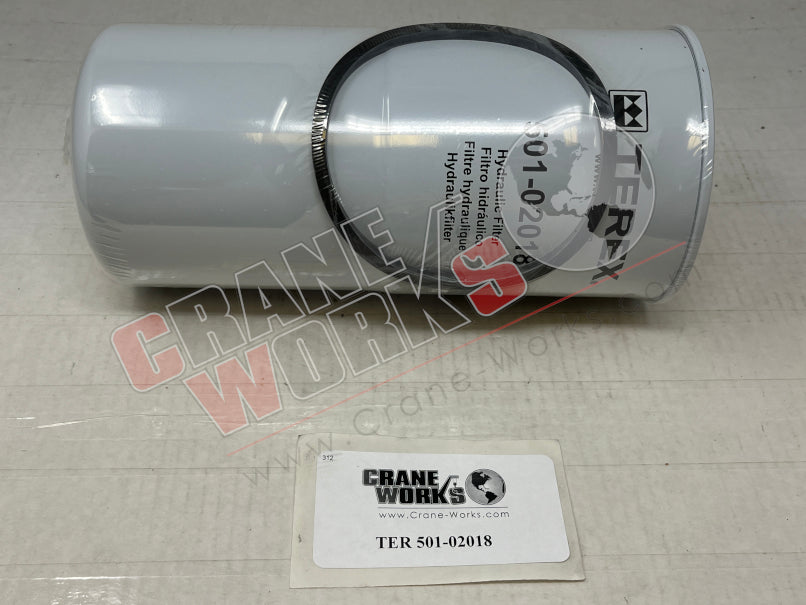 501-02018 | NEW FILTER ELEMENT *NOTE* – CraneWorks