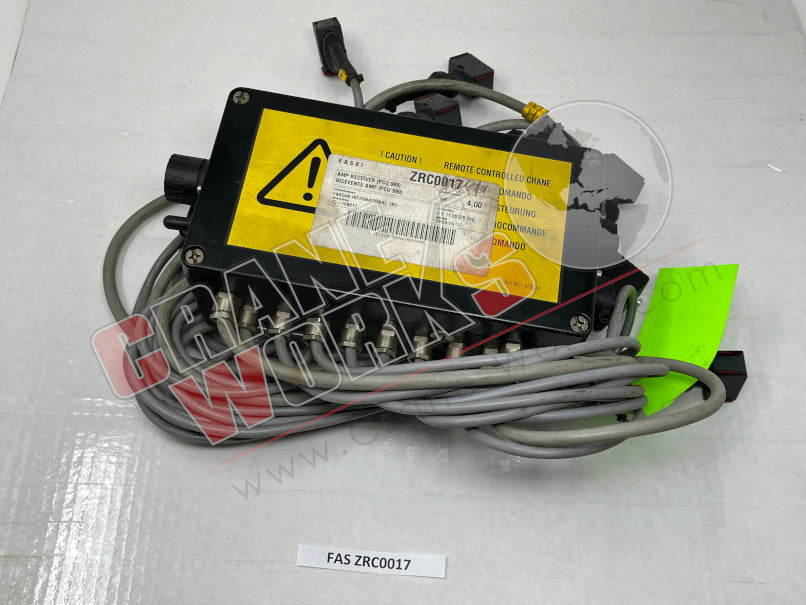 Picture of FAS ZRC0017-U USED SCANRECO RECEIVER KIT PCU999