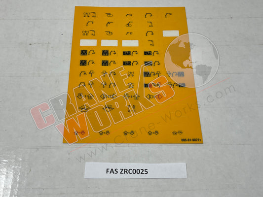Picture of ZRC0025 NEW SCANRECO DECAL SET-JOYSTICK